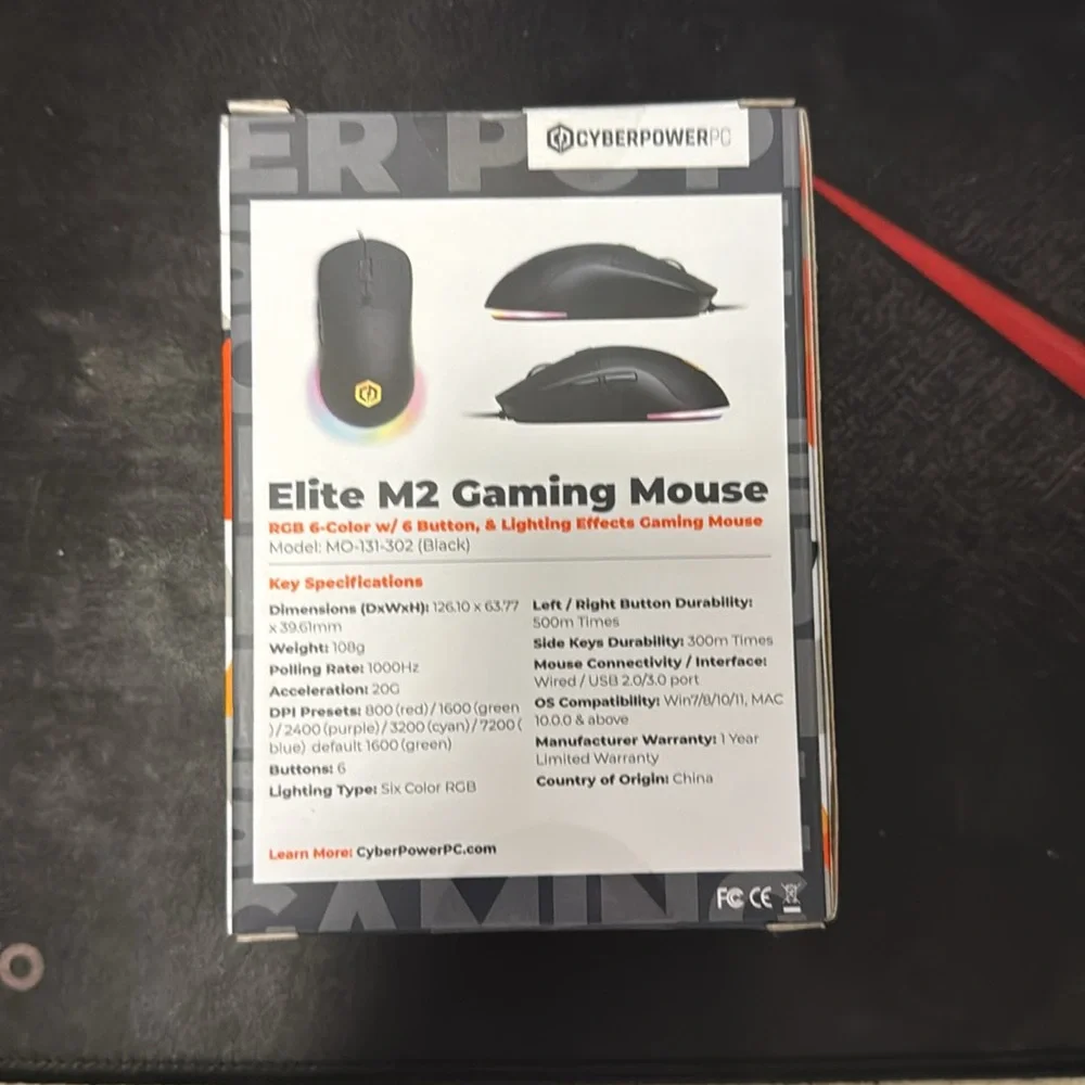 Elite M2 Gaming Mouse